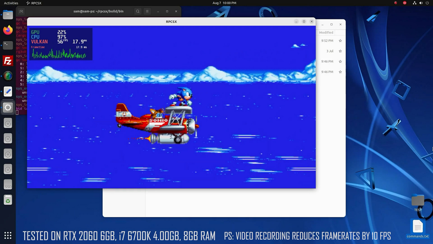 PS4模擬器已可60幀全速運行2D遊戲《索尼克：狂歡》！