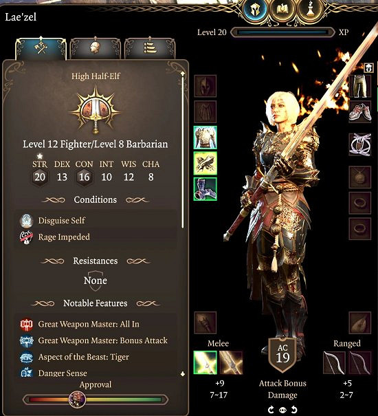 《柏德之門3》新Mod提升等級上限！支援多種升級速度