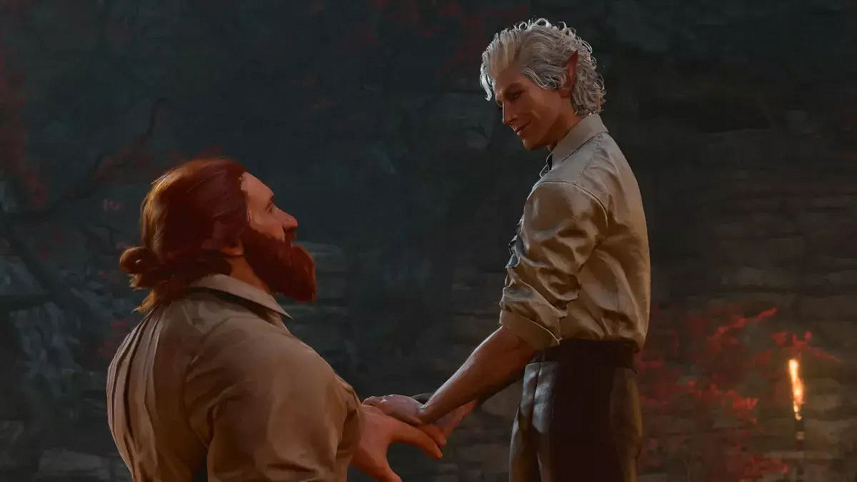 《柏德之門3》猝不及防的走光，導致女主播被封禁