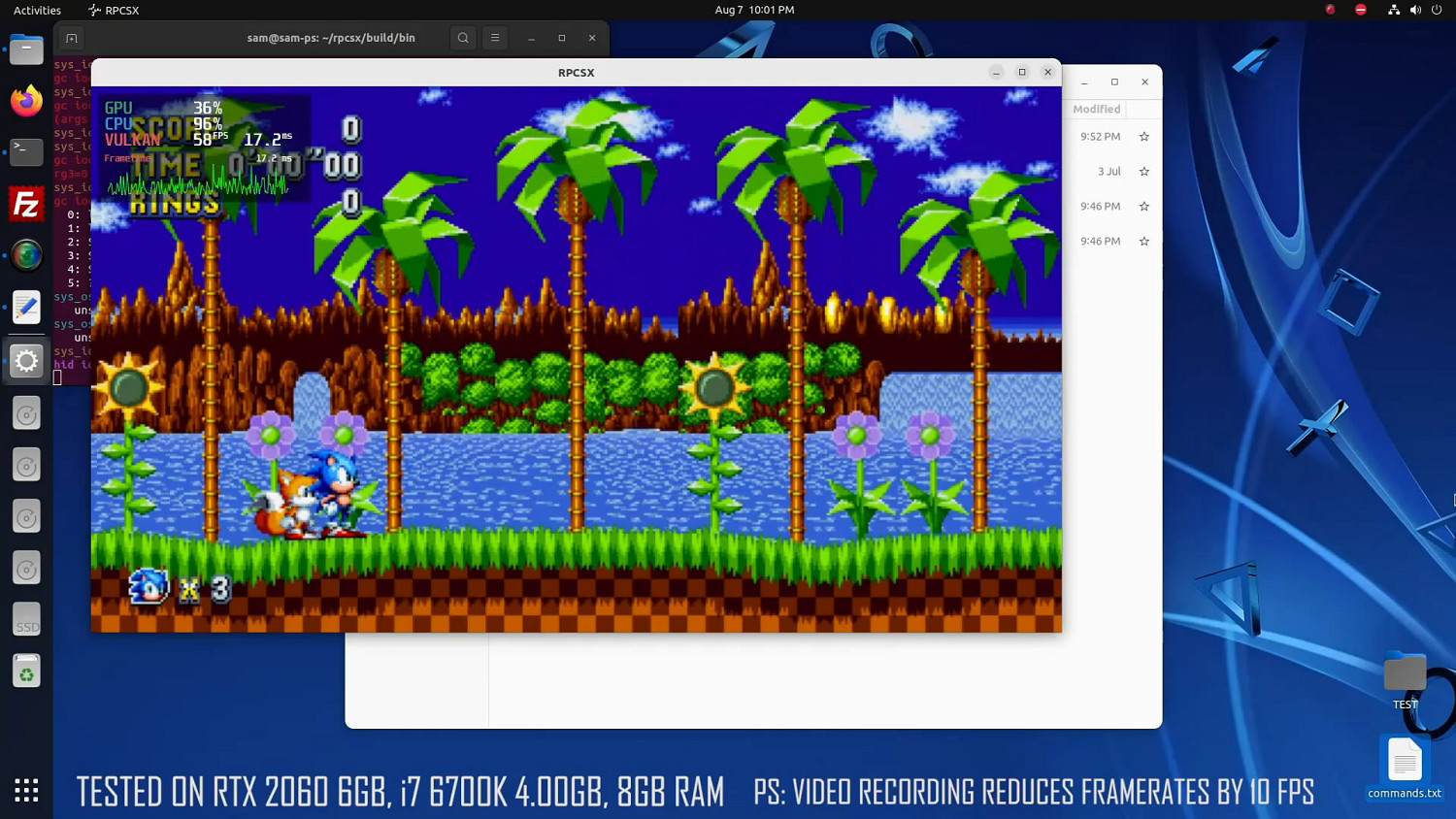 PS4模擬器已可60幀全速運行2D遊戲《索尼克：狂歡》！