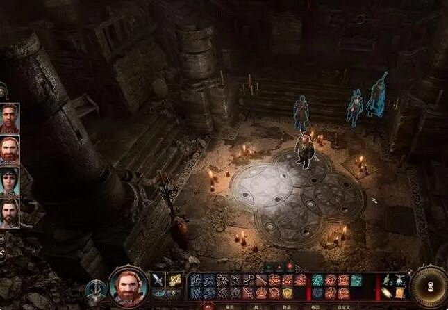 《柏德之門3》石盤旋轉解密攻略