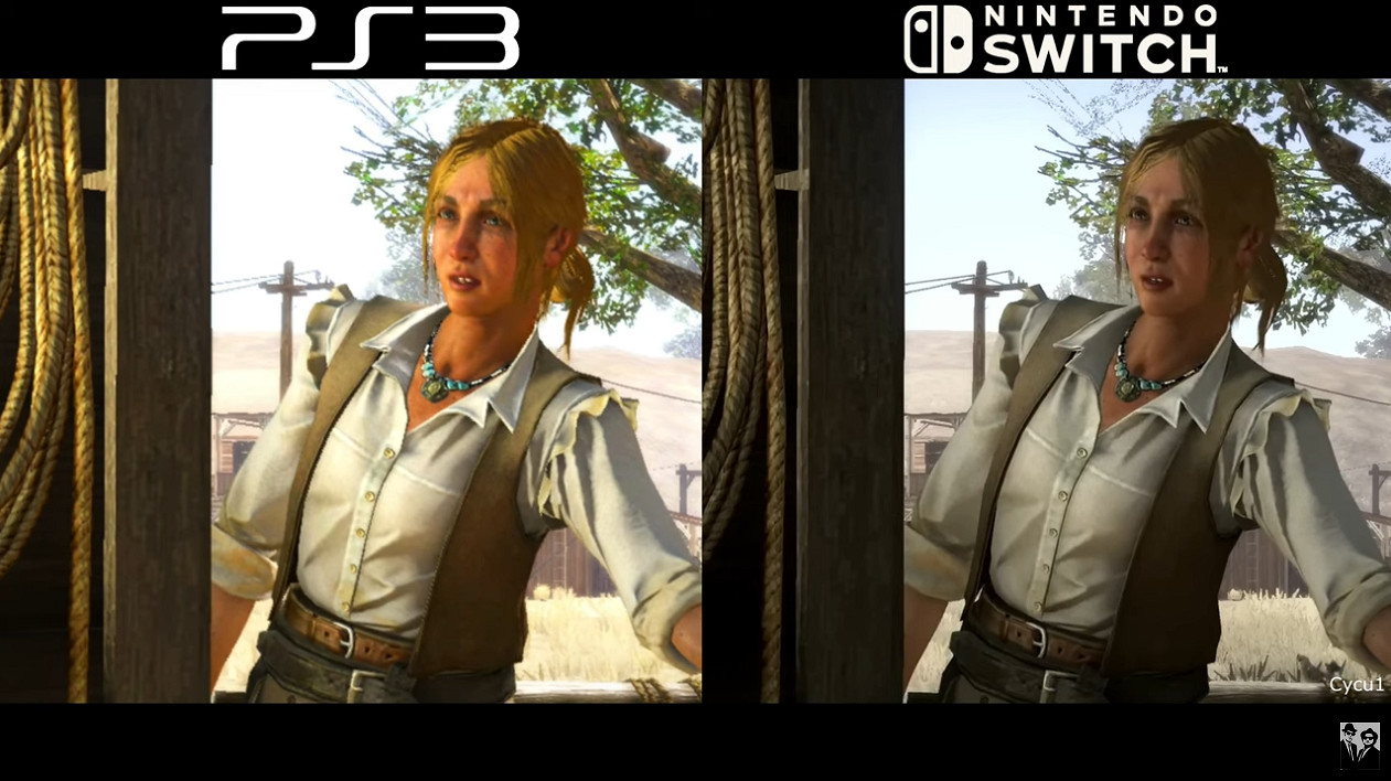 你覺得變化大嗎？《荒野大鏢客》PS4 Pro/NS與原版對比