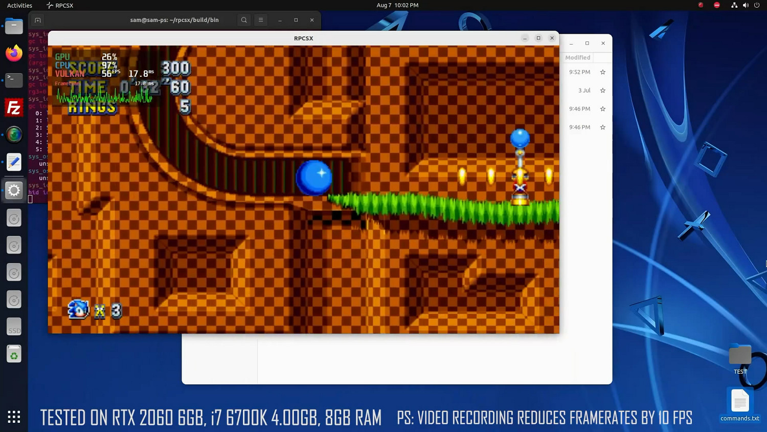 PS4模擬器已可60幀全速運行2D遊戲《索尼克：狂歡》！