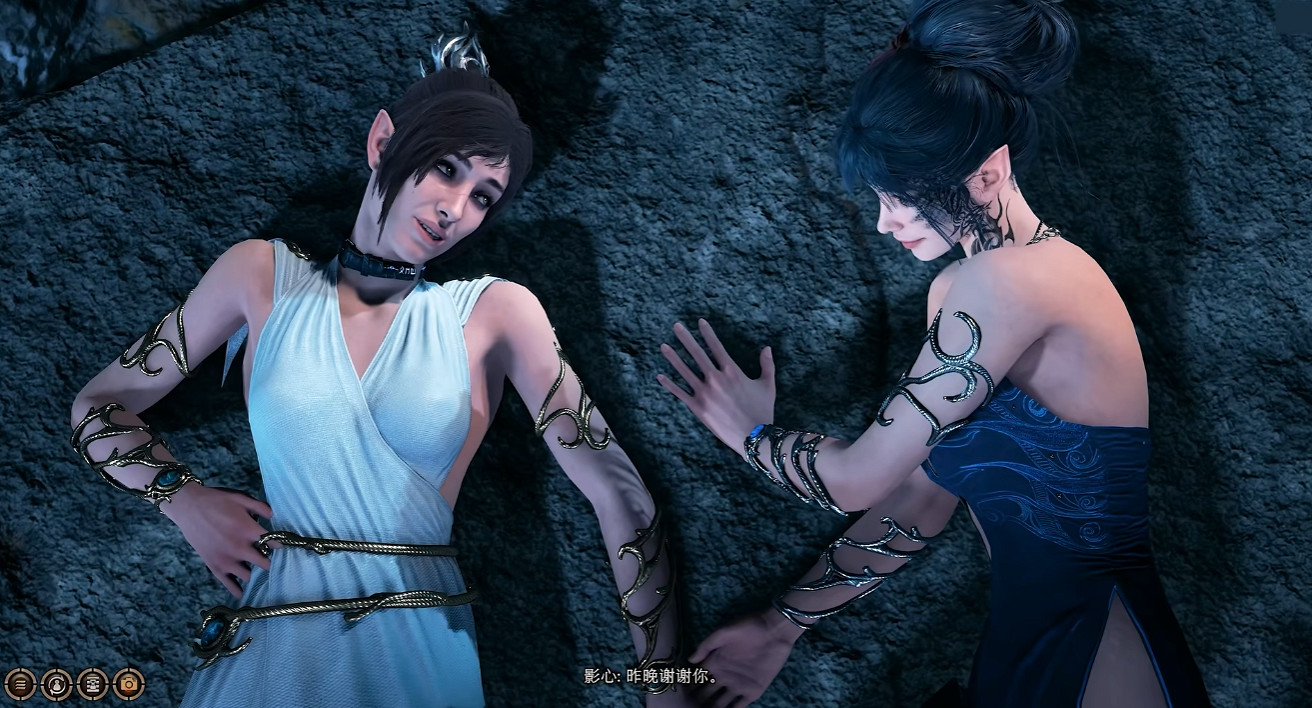 《柏德之門3》猝不及防的走光，導致女主播被封禁