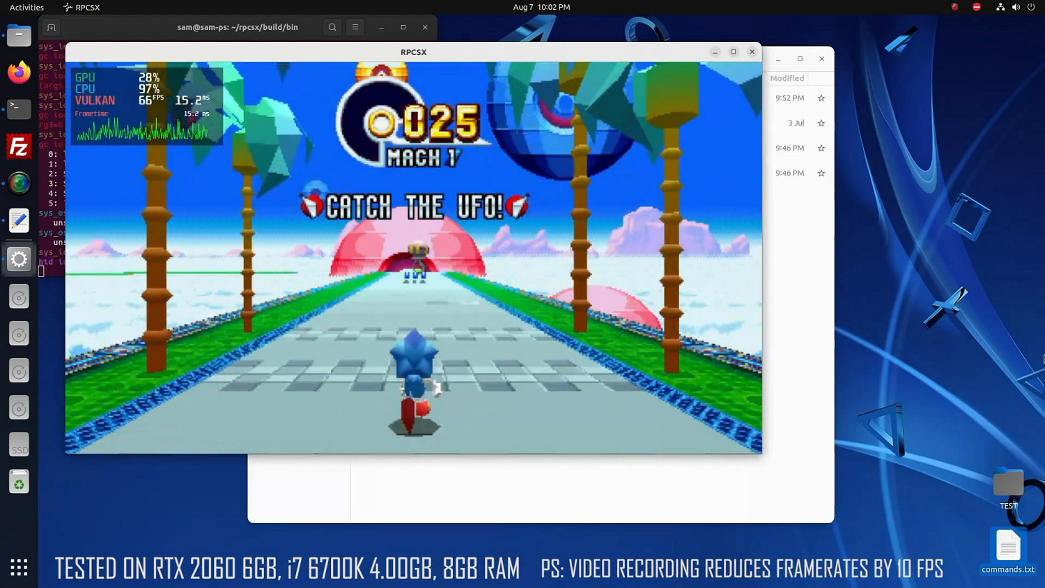 PS4模擬器已可60幀全速運行2D遊戲《索尼克：狂歡》！