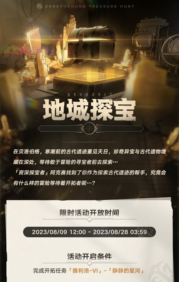 《崩壞星穹鐵道》地城探寶活動介紹 《崩壞星穹鐵道》地城探寶活動介紹