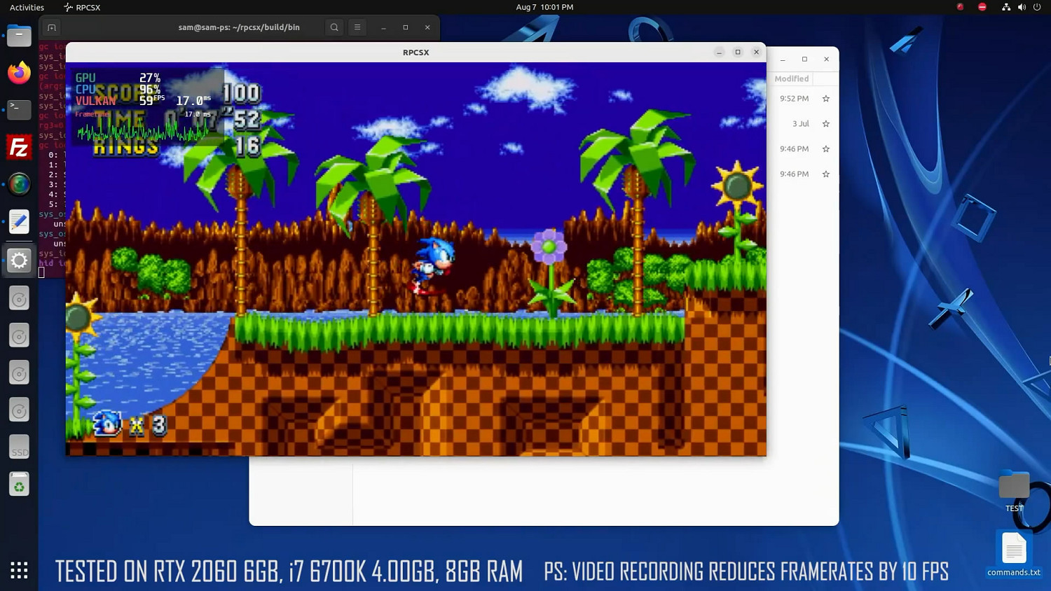 PS4模擬器已可60幀全速運行2D遊戲《索尼克：狂歡》！