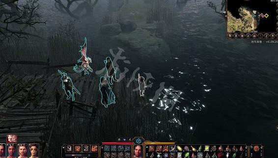 《柏德之門3》沼澤碼頭地點