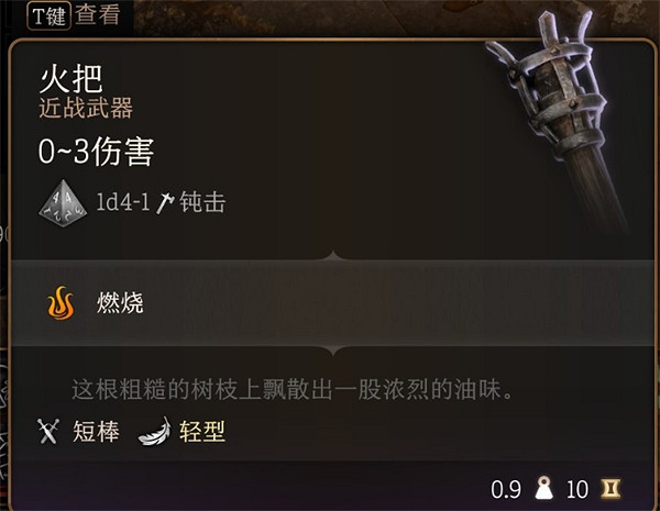 《柏德之門3》火把用法 《柏德之門3》火把用法