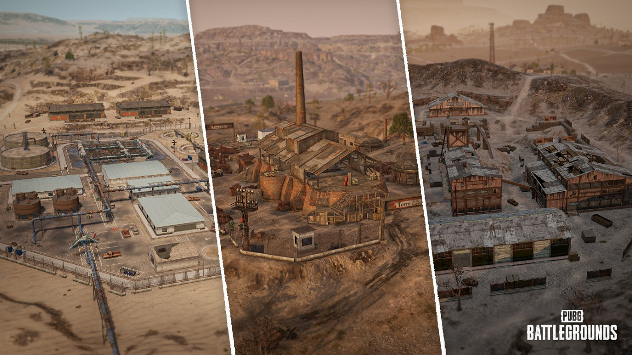 《PUBG》第25.1版本在米拉瑪地圖增加了“沙塵暴”