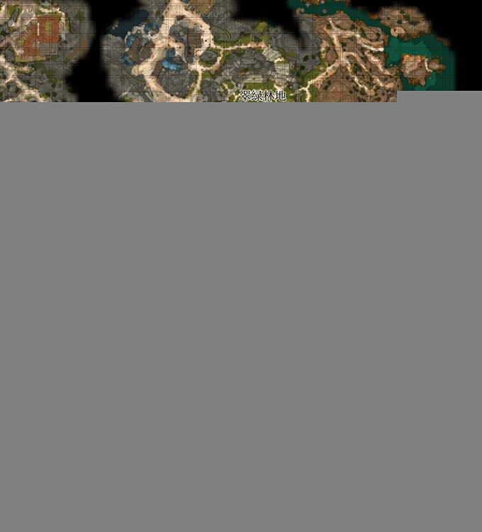 《柏德之門3》全地圖一覽 地圖全開分享