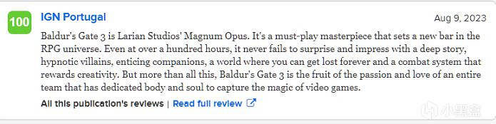 《柏德之門3》值得玩嗎？媒體評價一覽