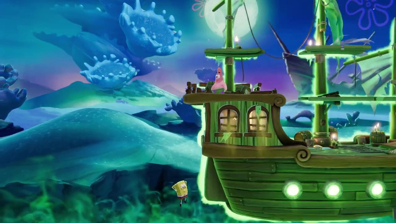 《尼克兒童頻道全明星大亂鬥2》曝海綿寶寶實機展示