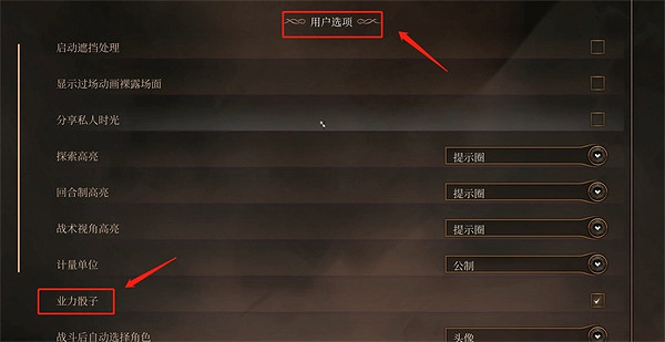 《柏德之門3》業力骰子關閉方法