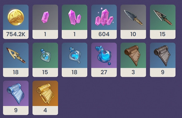 《原神》靜謐之曲突破材料是什麽？靜謐之曲突破材料介紹