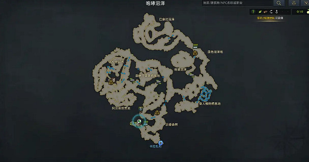 《命運方舟》哀嚎森林觀景點在哪？哀嚎森林觀景點位置介紹