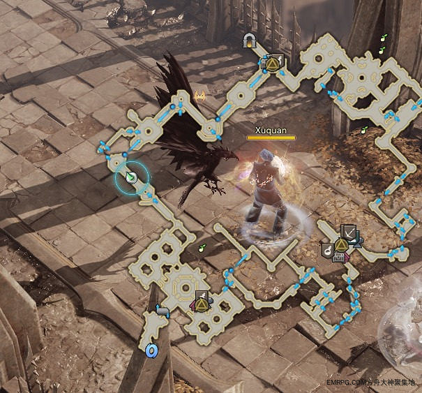 《命運方舟》尋覓殘骸的古城烏鴉在哪？尋覓殘骸的古城烏鴉位置一覽