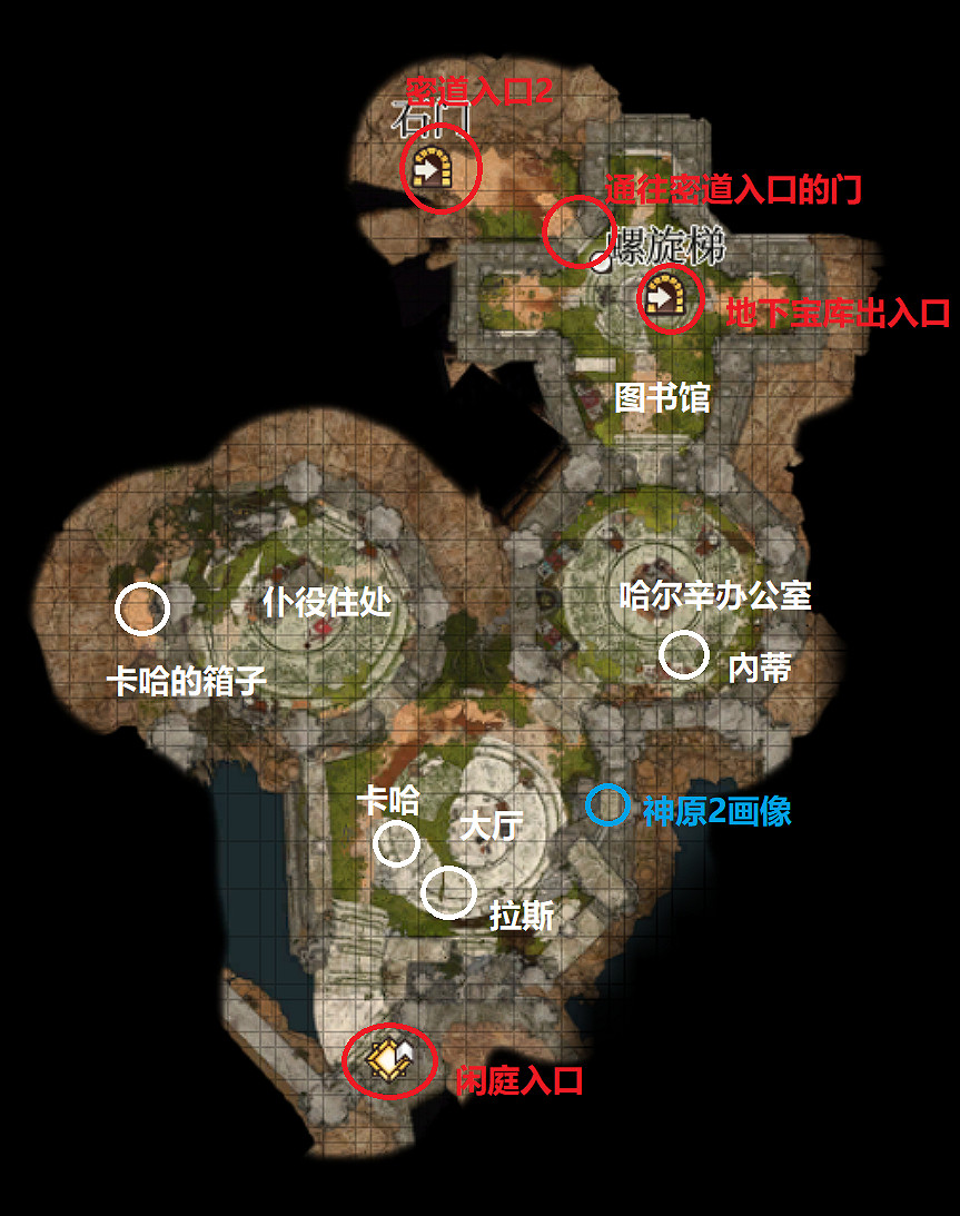 《柏德之門3》西凡納斯林地地圖總覽 西凡納斯林地密道入口在哪? 《柏德之門3》西凡納斯林地地圖總覽 西凡納斯林地密道入口在哪?