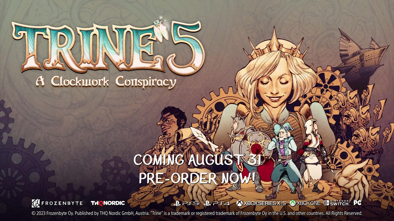 《三位一體5：發條陰謀》合作模式預告片 預購已開啟