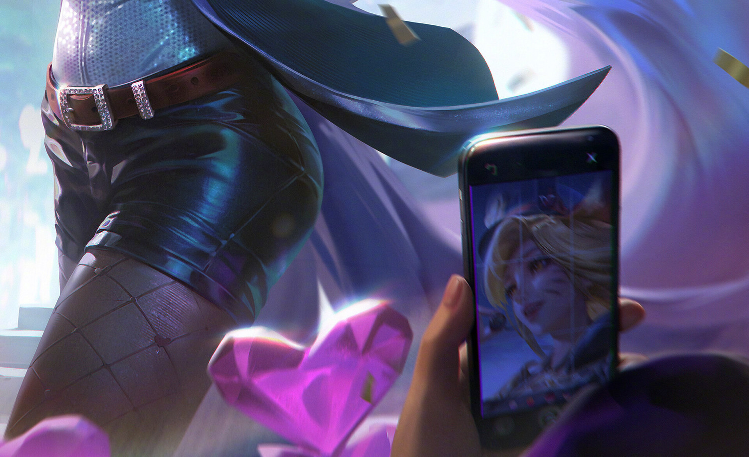 來為阿狸打Call《英雄聯盟》偶像歌手 阿狸原畫細節