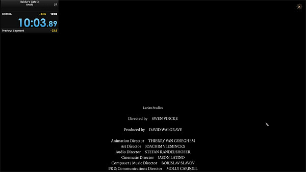 打破世界紀錄！《柏德之門3》正式版10分03秒速通！