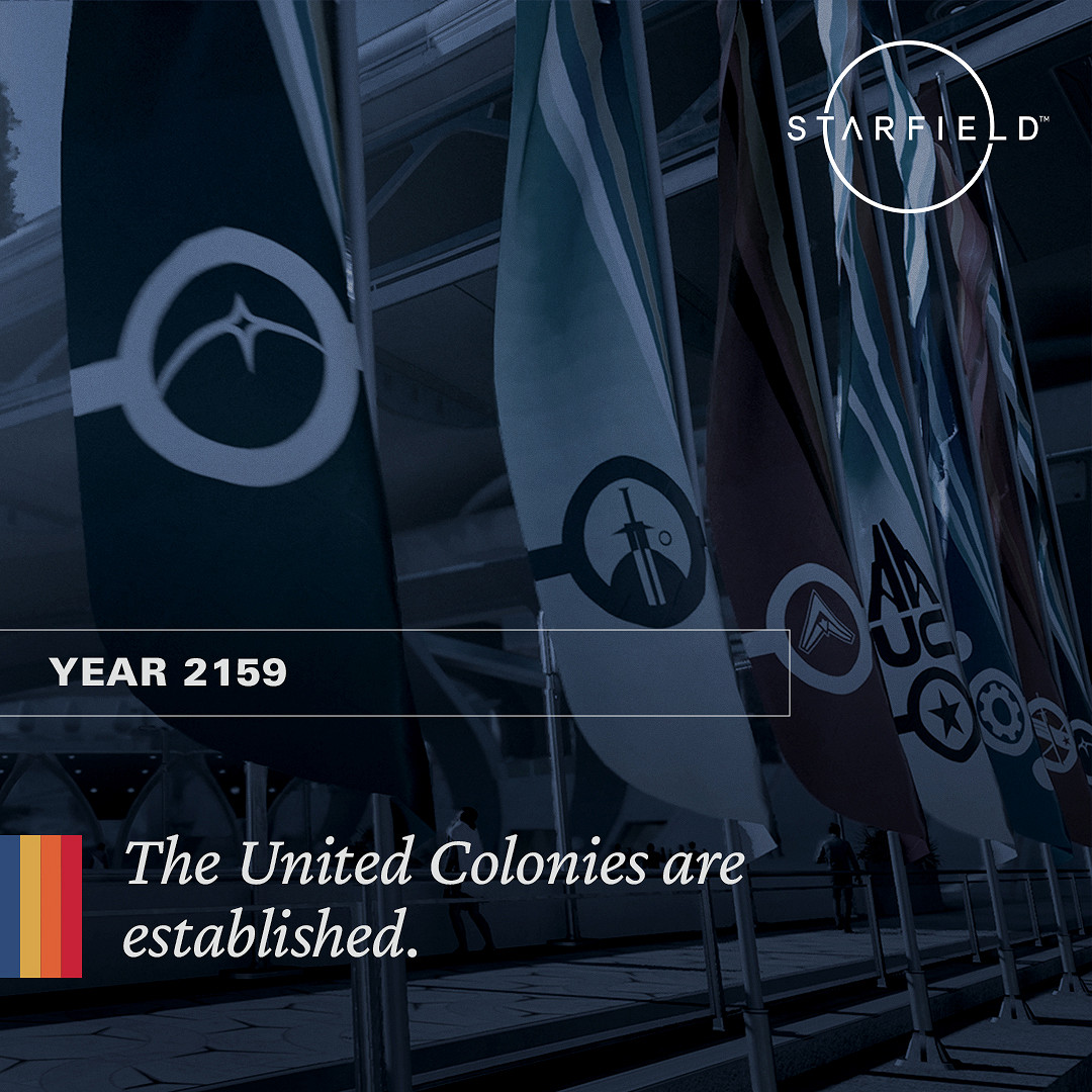 《星空》官網更新:展示遊戲完整的時間軸/大事件! 《星空》官網更新:展示遊戲完整的時間軸/大事件!