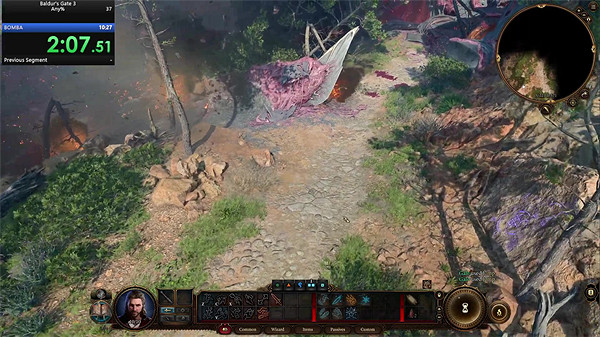 打破世界紀錄！《柏德之門3》正式版10分03秒速通！