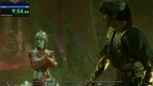 打破世界紀錄！《柏德之門3》正式版10分03秒速通！