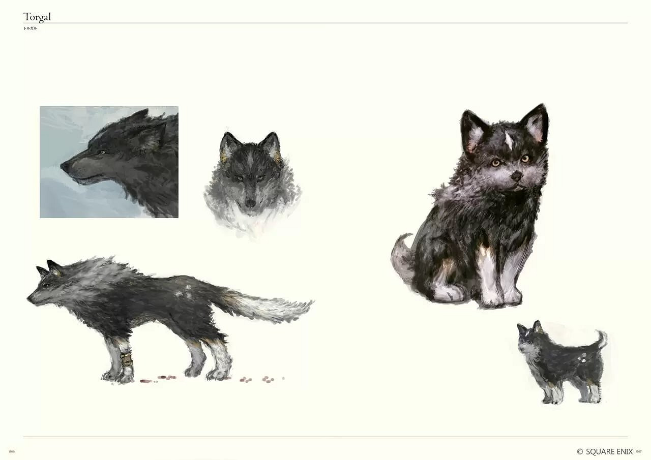 《最終幻想16畫集》內容預覽圖公開！下周正式發售