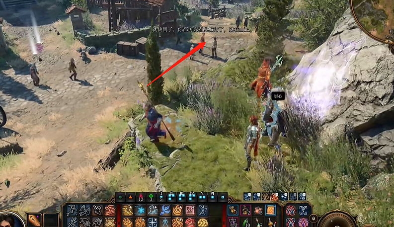 《柏德之門3》信徒哨衛位置