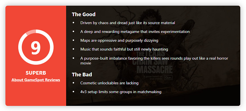 《德州電鋸殺人狂》全球媒體評分解禁！M站均分74