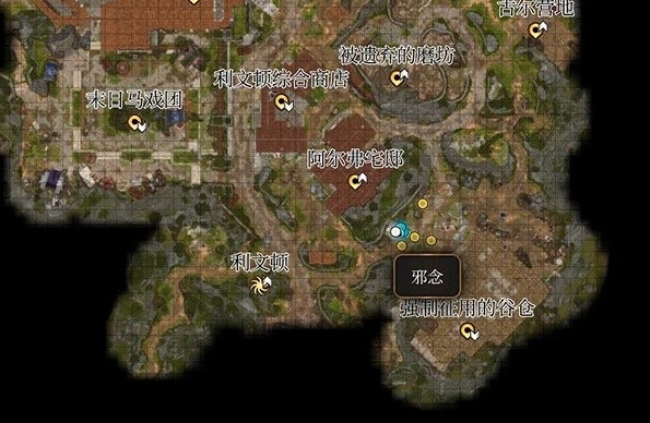 《柏德之門3》第三章強力裝備販賣商人位置