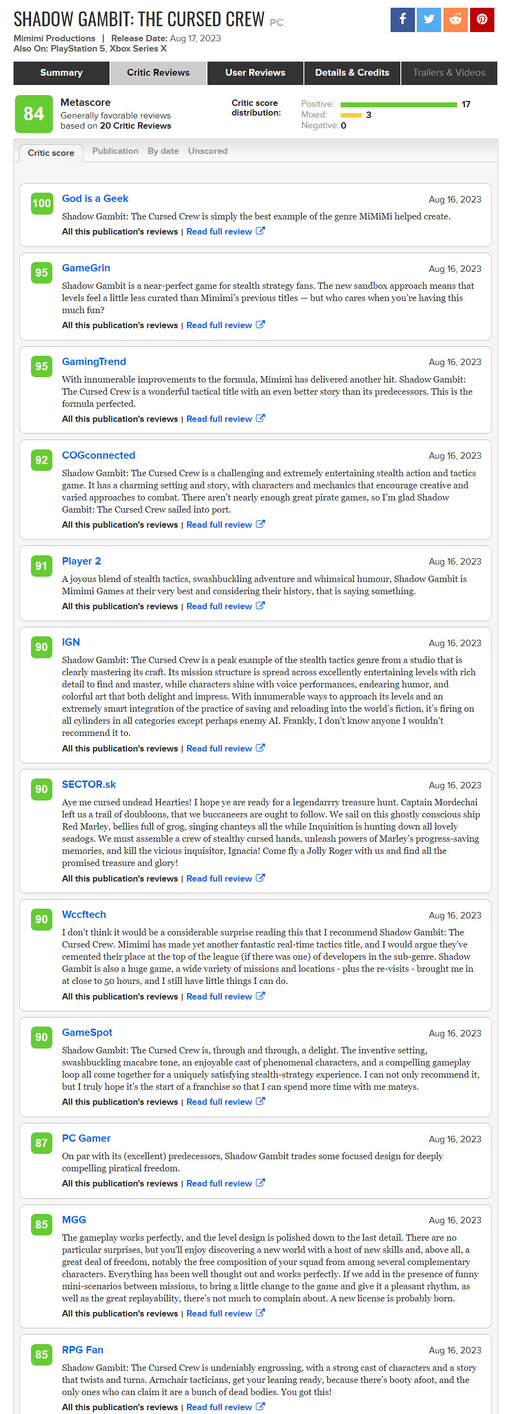 策略潛行《影子詭局》IGN、GS雙9分！類型巔峰之作