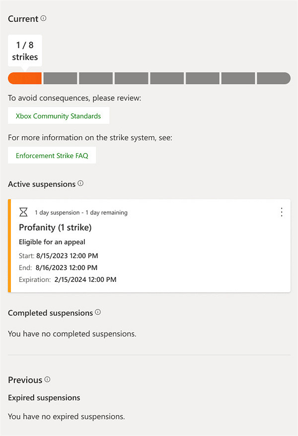 一年封禁！Xbox全新處罰警告系統將嚴懲行為不當玩家