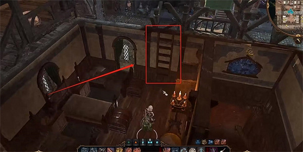 《柏德之門3》花朵鑰匙開鎖位置