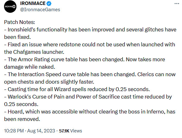 《Dark and Darker》更新:玩家“裸奔”受到傷害將提高