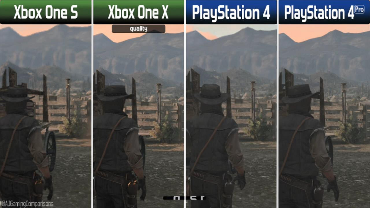 《荒野大鏢客》PS3/PS4/X1S/X1X四平台移植畫面對比 《荒野大鏢客》PS3/PS4/X1S/X1X四平台移植畫面對比