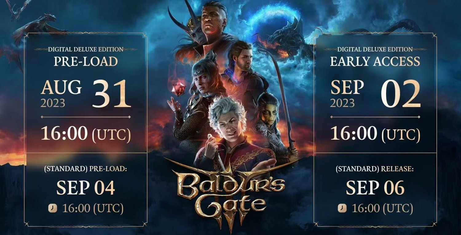 《柏德之門3》PS5版什麽時候預載？PS5版預載時間介紹