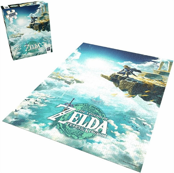 《塞爾達傳說:王國之淚》官方授權拼圖開售 共1000片 《塞爾達傳說:王國之淚》官方授權拼圖開售 共1000片