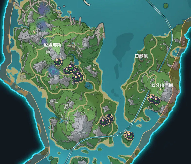 《原神》虹彩薔薇位置匯總 4.0楓丹虹彩薔薇在哪？