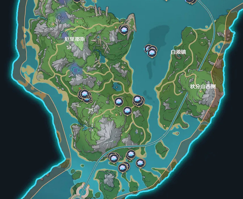 《原神》海露花位置匯總 4.0楓丹海露花地圖分布大全 《原神》海露花位置匯總 4.0楓丹海露花地圖分布大全