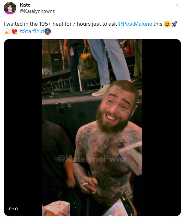 B社《星空》即將發售！波茲·馬龍很興奮稱要狠狠的玩