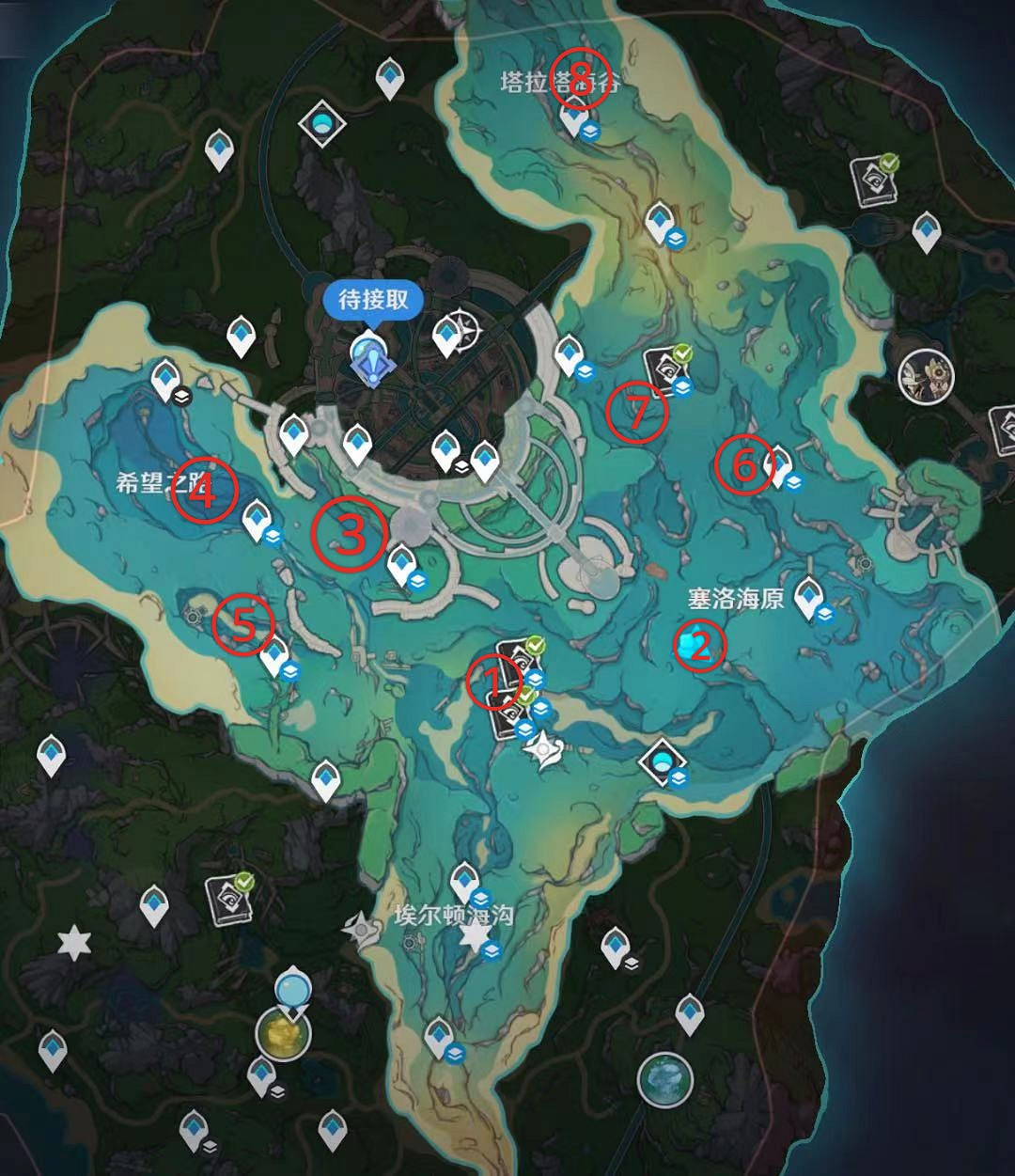 《原神》汐藻在哪收集？汐藻收集攻略