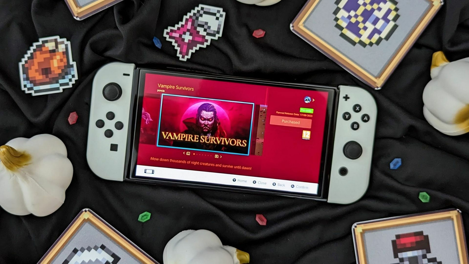 《吸血鬼倖存者》正式登錄NS 本地合作模式上線！