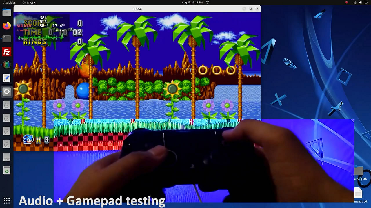 PS4模擬器現已支援遊戲音訊和手把!最新展示公布 PS4模擬器現已支援遊戲音訊和手把!最新展示公布