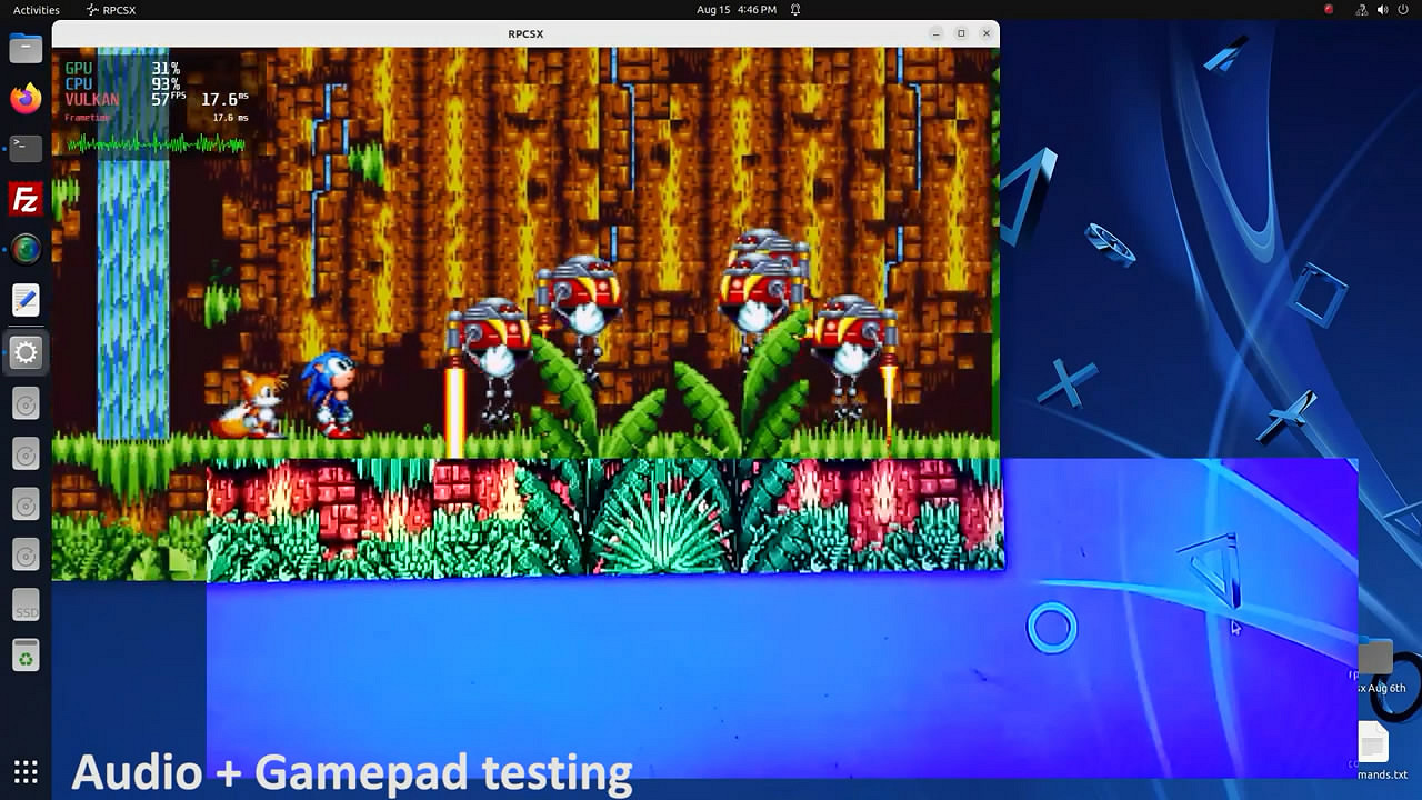 PS4模擬器現已支援遊戲音訊和手把!最新展示公布 PS4模擬器現已支援遊戲音訊和手把!最新展示公布