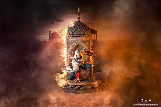 《刺客教條：幻景》巴辛姆雕像預售開啟 自帶LED效果