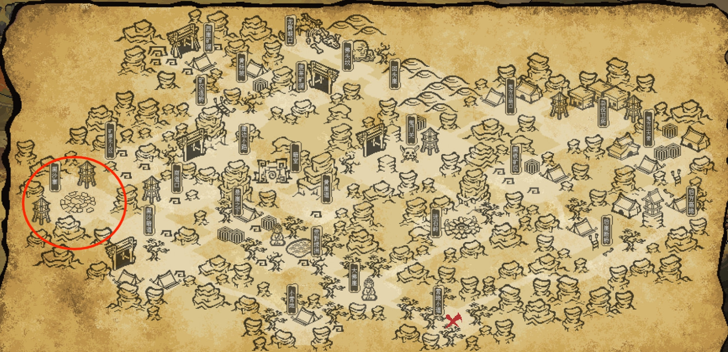 《江湖客棧》黑沙堡刷怪攻略