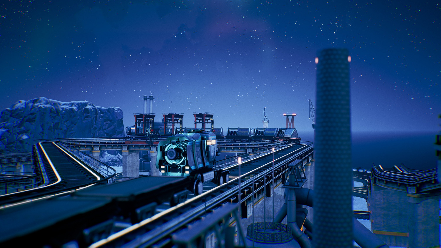 &quot;基建狂魔&quot;衝了！建造模擬《異星鐵路》年內Steam發售