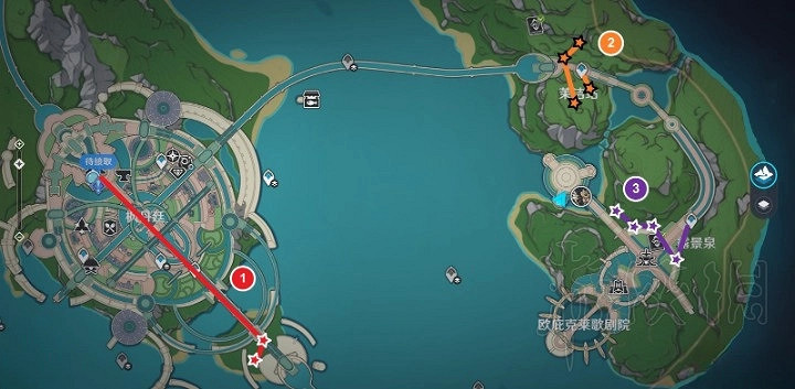 《原神》4.0虹彩薔薇位置一覽